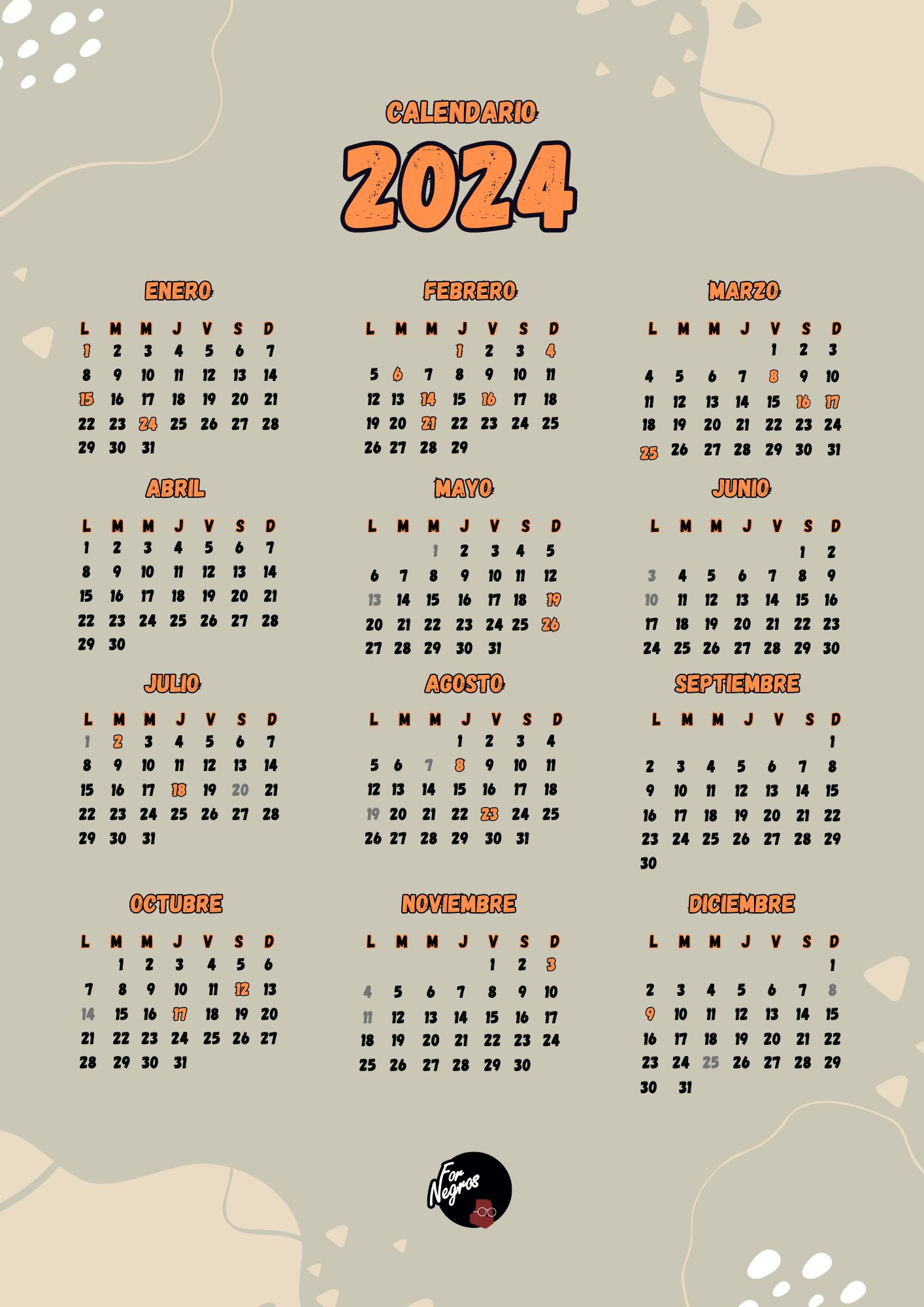 📅Un Calendario